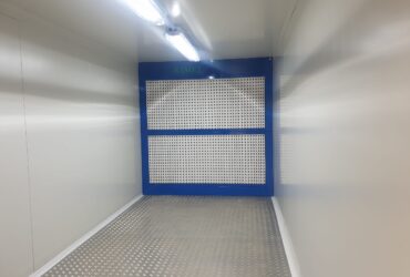 Mobile container storage plant